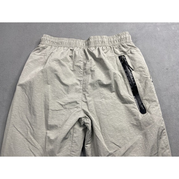Nike Pants Men Medium Gray Tech Commuter Track Lined Nylon Drawstring Athleisure - Picture 3 of 14